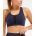 2XU - Bustiera sport pentru femei Active Crop - negru mov inchis