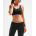 2XU - Bustiera sport pentru femei XVENT Strappy Back Crop  - negru