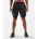 2XU - Pantaloni scurti de alergare pentru barbati 2-in-1 XVENT 7 inch - negru argintiu reflexiv
