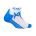 2XU - sosete alergare pentru femei Performance Low Rise Socks - albastru alb