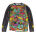 Specialized - tricou ciclism maneca lunga All Mountain Monster LS - C-Design - gri multicolor