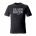 CEP Tricou alergare  brand metalized barbati - negru argintiu