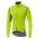 Castelli - Jacheta ciclism vreme rece 2 in 1 cu maneci detasabile, Perfetto Ros Convertible - galben fluo negru gri