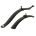 Force - set aparatori plastic bicicleta 16-20 inch - negru