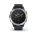 Garmin - quatix 6 - rama argintie cu curea silicon Captain Blue - ceas inteligent premium cu GPS cu functii avansate pentru sport si navigatie
