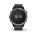 Garmin - Fenix 6 Solar - rama argintie cu curea de silicon neagra - ceas inteligent premium cu GPS cu functii avansate pentru sport