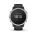 Garmin - Fenix 6s Solar - rama argintie cu curea neagra - ceas inteligent premium cu GPS cu functii avansate pentru sport