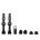Muc-Off - set valve tubeless Presta - 44mm - negre
