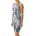 TYR - costum tehnic inot femei - Venzo Open Back - alb-gri