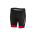 Castelli - pantaloni scurti pentru ciclism pentru copii Future Racer Kid Short - negru-rosu