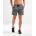 2XU - pantaloni scurti alergare pentru barbati XCTRL Woven Free 7 inch - gri Charcoal