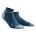 CEP - sosete de compresie peste glezna 8cm pentru femei Low Cut 3.0 - albastru gri