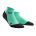 CEP - sosete de compresie peste glezna 8cm pentru femei Low Cut 3.0 - verde deschis jad negru