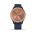 Garmin Vivomove 3s - rama auriu - bratara bleumarin