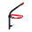 TYR - tub respiratie - ULTRALIGHT SNORKEL Elite - negru