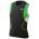 Men Competitor Singlet TYR negru-verde-galben