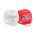 BikeFun - Set lumini pentru bicicleta (far + stop) Bikefun Pixie, 2 x alb + 2 x rosu
