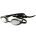Finis Lightning ochelari inot competitie argintiu metalizat
