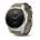 Garmin Fenix 5S Sapphire Champagne cu curea gri grey suede