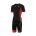 Castelli Trisuit Free Sanremo SS Negru/Rosu