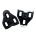 Look - placute sosea (cleats) Delta - negre 0 grade