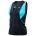 TYR Competitor Loose Singlet top triatlon cu bustiera negru-albastru