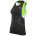 TYR Competitor Singlet Top triatlon femei negru-verde