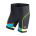 TYR Tri Short Barbati Competitor 7" negru-albastru