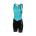 Castelli Trisuit Free W Tri ITU Negru/Turcoaz