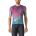 Castelli - tricou ciclism cu maneca scurta pentru barbati R-A/D Jersey - multicolor mov inchis albastru