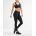 2XU - Colanti compresie femei talie medie Mid-Rise Compression Tight - negru