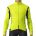 Castelli - Jacheta ciclism vreme rece sau iarna Perfetto RoS Convertible Jacket - galben fluo