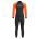 Orca - costum neopren ape deschise pentru barbati vizibilitate sporita Vitalis OpenWater HI VIS wetsuit - negru portocaliu