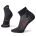 Șosete Merino alergare Smartwool Run - Ankle | Zero Cushion - Black