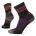 Smartwool - sosete sport Run Zero Cushion Mid Crew socks pentru femei - gri inchis negru visiniu