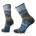 Smartwool - sosete sport femei Hike Icy Range Print Light Cushion Crew socks - Multicolor albastru negru gri