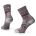 Smartwool - sosete sport femei Hike Stitch Stripe Light Cushion Mid Crew socks - alb argila maro mov
