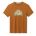 Smartwool - tricou sport unisex maneca scurta River Van Graphic Short Sleeve Tee - maro roscat