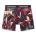 Smartwool - boxeri barbati Merino Print Boxer Brief Boxed - negru albastru rosu Jaime Molina Rhythmic Red Print