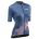 Northwave - tricou ciclism cu maneca scurta pentru femei Elements Fire jersey - albastru flacari portocalii