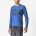 Castelli - tricou ciclism pentru barbati, maneca lunga Trail Tech LS Tee jersey - albastru electric negru
