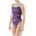 TYR - costum baie intreg pentru femei Cutoutfit Spiritfire - mov roz multicolor