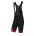 Spiuk - Pantaloni scurti ciclism ANATOMIC CLASSIC BibShort - negru rosu