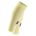 CEP - Compresie gamba femei Calf Sleeves - galben deschis lamaie negru