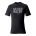 CEP Tricou alergare  femei Brand metalized Run shirt - negru argintiu