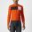 Castelli - tricou ciclism maneca lunga Prologo 7 LS jersey - portocaliu antracit alb