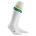 CEP - Sosete de compresie pentru barbati 80's men socks - alb verde galben