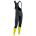 Northwave - pantaloni ciclism iarna Force 2 bibtight - negru-galben-fluo
