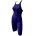 Finis - Costum inot tehnic pentru fete sau femei - Fuse Open Back Kneeskin - albastru