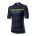 Castelli - tricou pentru ciclism cu maneca scurta Unlimited Jersey - albastru inchis verde Chartreuse